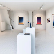 Onoko, Bleu silence, exhibition view. Courtesy of Bildhalle Gallery