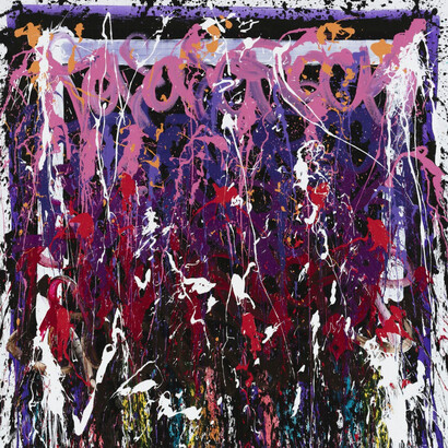 JonOne. Courtesy of Fabien Castanier Gallery 