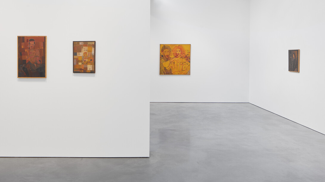 Karlo Kacharava. People and places, installation view. Courtesy of Modern Art 