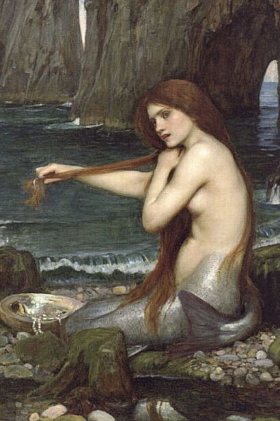 John William Waterhouse, Una sirena, 1901