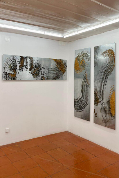 Nim. Teresa Castanheira, Matrizes, vista da exposição. Cortesia da Galeria Diferença