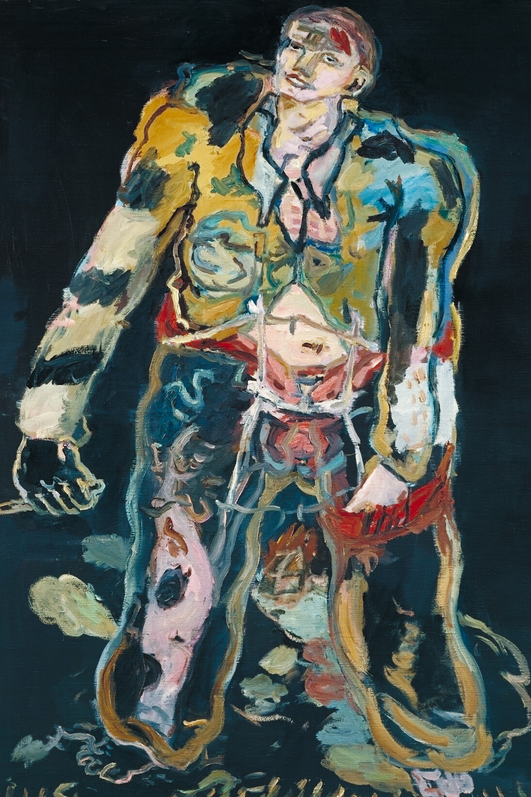 Georg Baselitz, Rebel, 1965, Oil on canvas © Georg Baselitz 2014