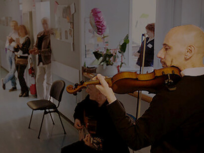 Concerto in corsia, foto Lorenzo Desiati