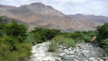 Valle del río Huarmey, Perú