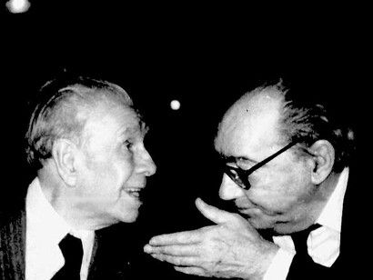 Onetti con Borges