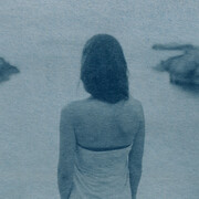 Thibaud Yevnine, Sans titre, cyanotype (detail), 2025. Courtesy of La Châtaigneraie © Thibaud Yevnine