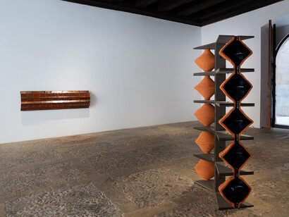 Leunora Salihu, vista de exhibición. Cortesía de la Galería Pelaires