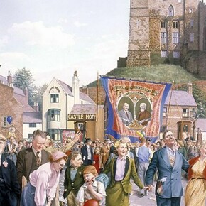 John William Bird, Year of Victory, © courtesy of Durham Miners’ Association.