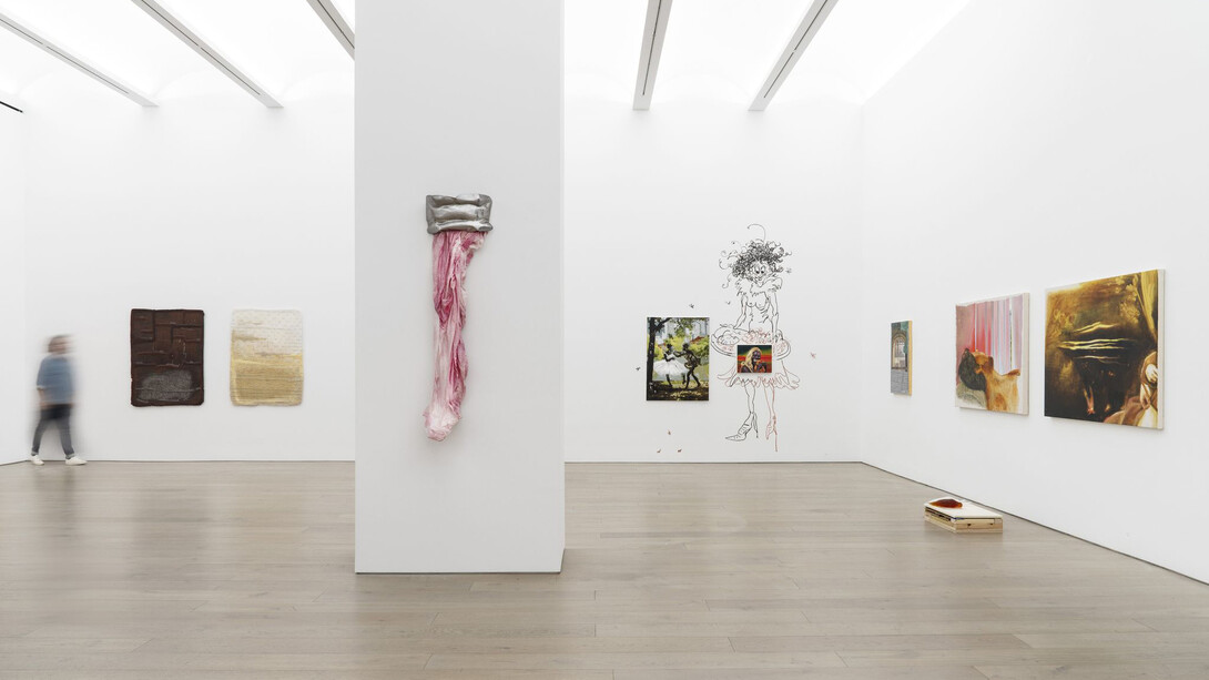 Various artists, Power line, exhibition view. Courtesy of Perrotin Gallery