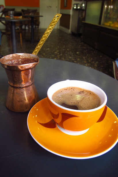 A cup of coffee in Athens, Greece... © Nate Gray