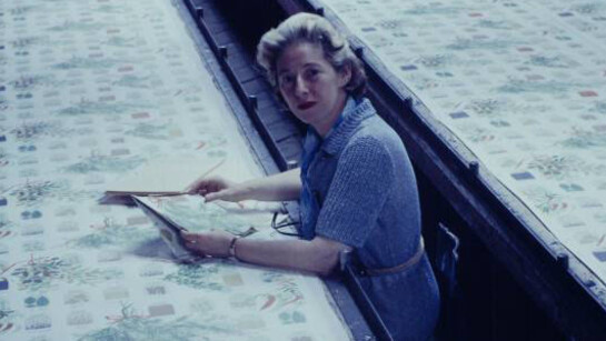 Vera Paints a Scarf. Courtesy of MAD Museum