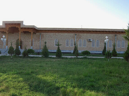 The Kashkadarya regional office of Uzbekistan Muslim Board to the north-east of Kok-Gumbaz mosque in Qarshi