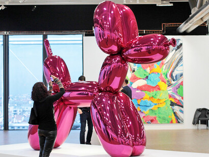 Jeff Koons, Balloon Dog (Orange) (1994–2000)