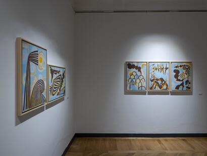 Memed Erdener, You are not one of us so you are one of us, exhibition view. Courtesy of Zilberman Gallery