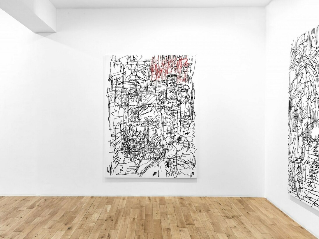 Chris Succo, Exhibition view. Courtesy of Almine Rech Gallery