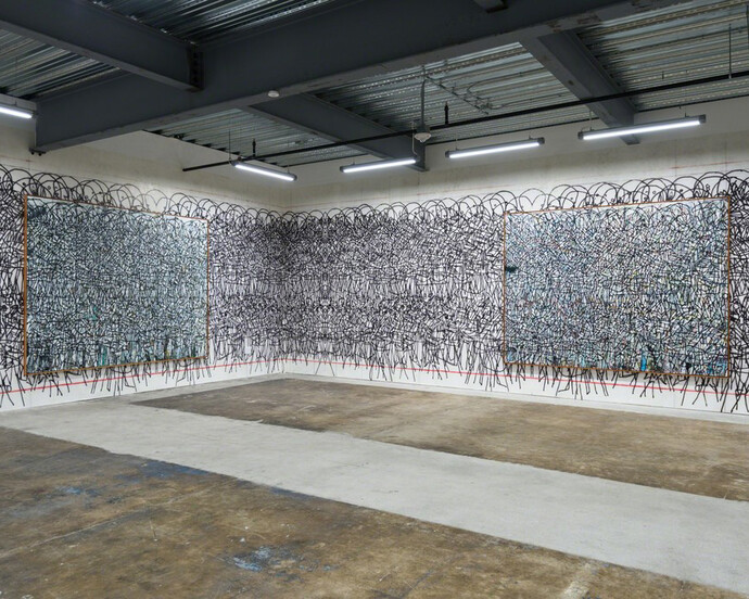 Noah, Exhibition view. Courtesy of Ever Gold 