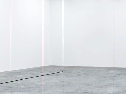 Fred Sandback. Courtesy of Mana Contemporary