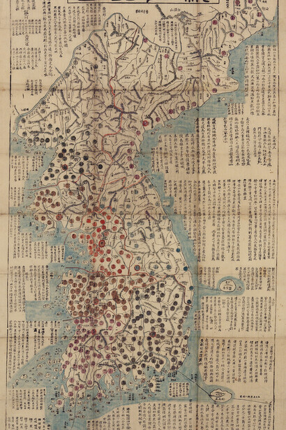 500 Years of the Joseon Dynasty Maps. Courtesy of National Museum of Korea