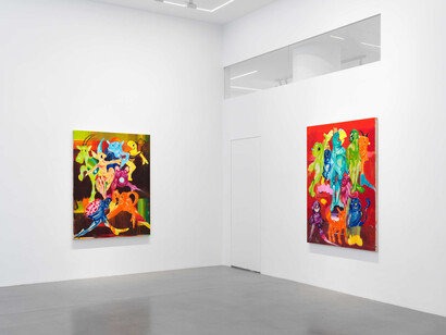 Szabolcs Bozó, Tüke, exhibition view. Courtesy of Almine Rech Gallery