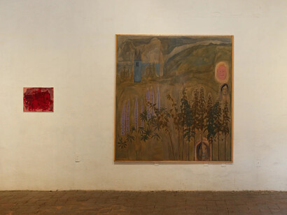 Lutz Braun, Errare ab origine, exhibition view. Courtesy of Saenger Gallery
