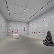 Louise Bourgeois, Rocking to infinity, exhibition view. Courtesy of Louise Bourgeois