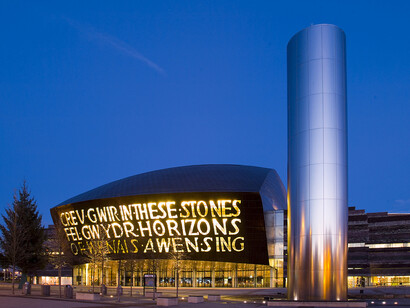 El edificio dek Millennium Centre de Cardiff