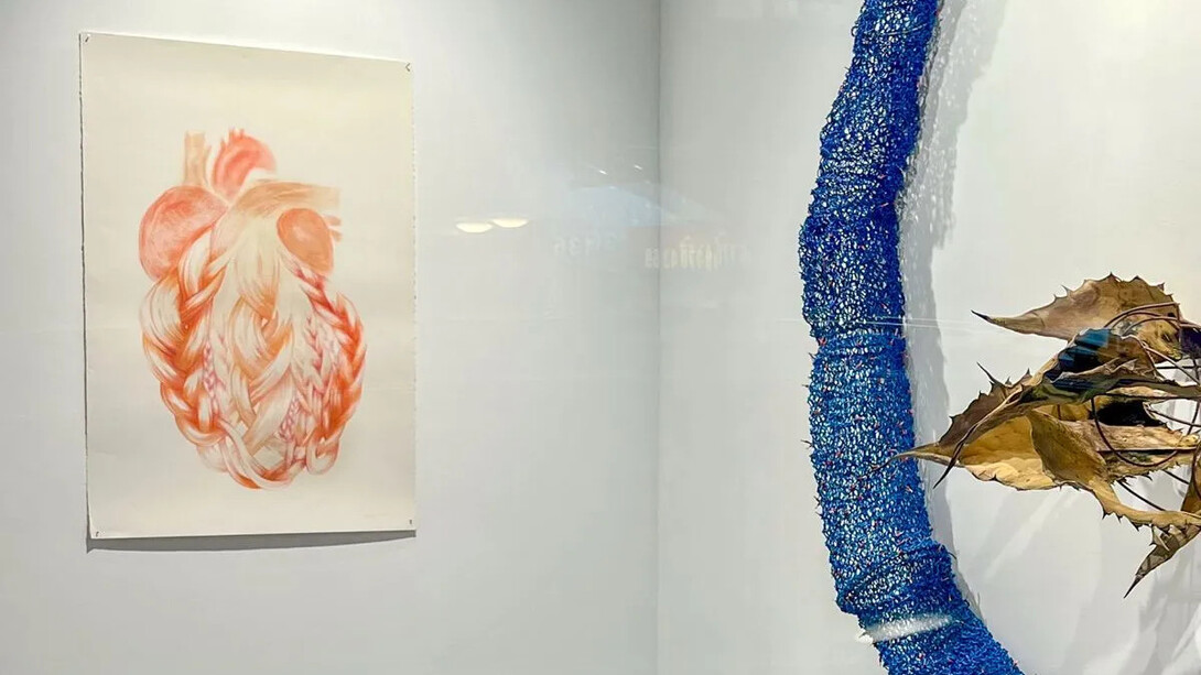 Susana Guerrero, The female's open body (el cuerpo abierto de la hembra), exhibition view. Courtesy of 532 Gallery Thomas Jaeckel