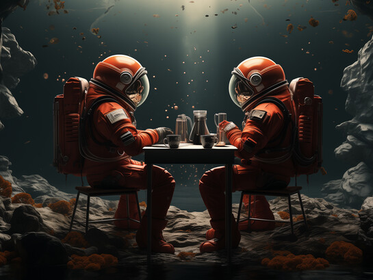 Astronaut food has come a long way from the old “toothpaste tubes”
