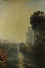 William Turner, Didone costruisce Cartagine, 1815, National Gallery, Londra, UK