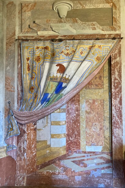 Interno di Villa Manin, Passariano, Friuli, Italia. Foto di Flavius Roversi