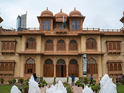 Mohatta Palace Museum, examples of British colonial architecture in Lahore, Pakistan, and African cities