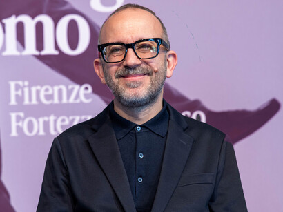 Matteo Minà alla Tavola Rotonda presso l’Unicredit Theatre della Fortezza da Basso di Firenze. Credits: Pitti Uomo 109