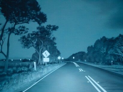 Nocturnalux, painting in exhibition. Courtesy of MARS Gallery 