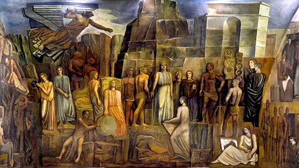 Mario Sironi, Italy Between the Arts and Sciences (L'Italia fra le arti e le scienze), 1935
