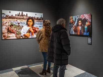 Steve McCurry, Children, vista della mostra. Cortesia di Fermo
