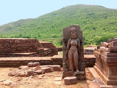 Udayagiri and Khandagiri caves, Odisha, India
