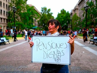 El pueblo chileno pide: pensiones dignas