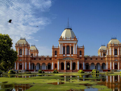 The Noor Mahal (Urdu: نور محل) is a historic palace in Bahawalpur, Punjab, Pakistan, presently owned by the Ministry of Defence and managed by the Army Secretariat