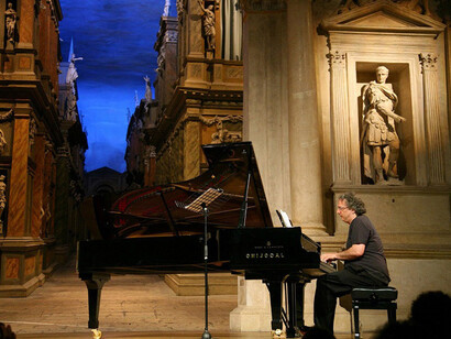 Uri Caine @ Teatro Olimpico, foto di Francesco Dalla Pozza