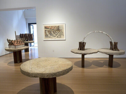 Ilan Averbuch, Exhibition view. Courtesy of Nancy Hoffman Gallery