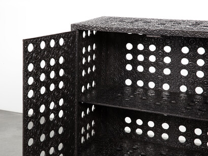 Ingrid Donat, Buffet Cisco
2015
Bronze
H87 L141 W28.5 CM / H34.2 L55.5 W11.2 IN
Limited edition of 8 + 4 AP