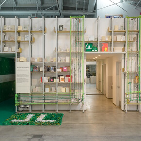 J&L books. Reading room, exhibition view. Courtesy of ICA LA