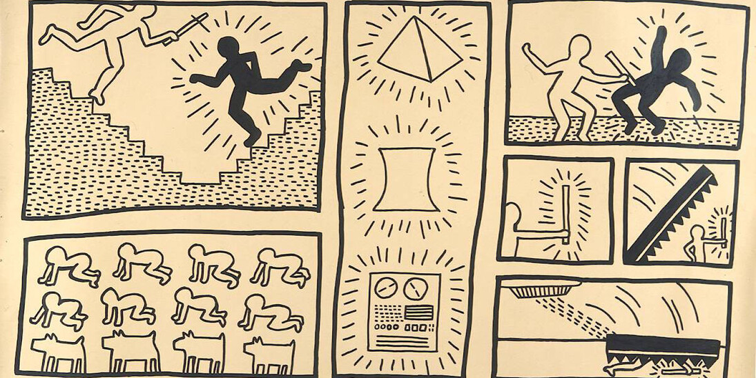 Keith Haring. Courtesy of Albertina