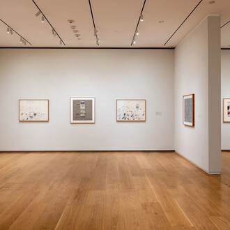 The gift of drawing: Cy Twombly, exhibition view. Courtesy of Menil