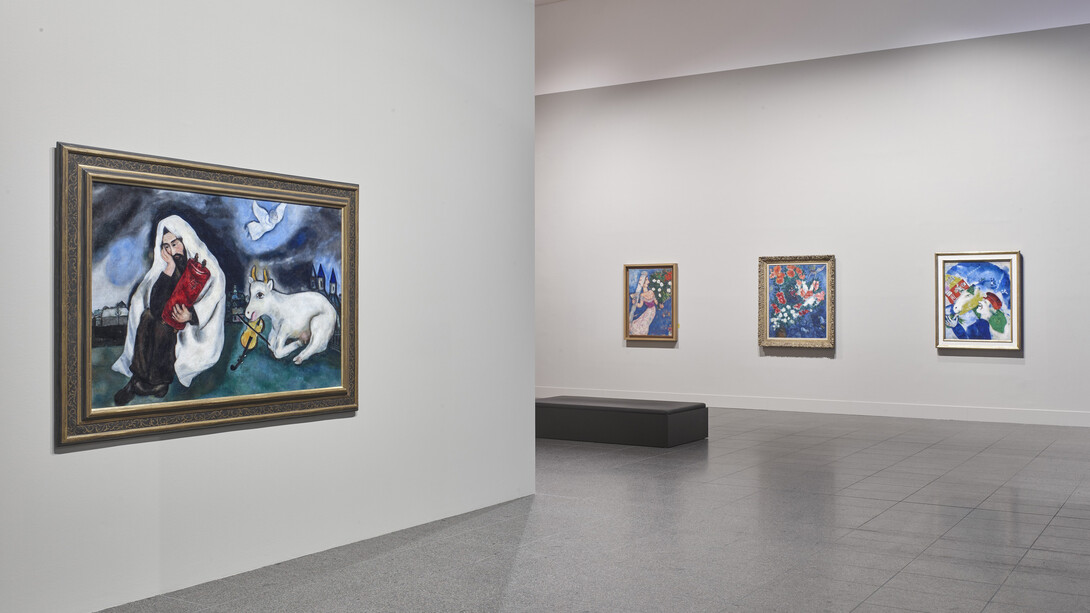Marc Chagall, exhibition view. Courtesy of Kunstsammlung Nordrhein-Westfalen