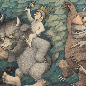 Maurice Sendak, Where the wild things are, 1963. Courtesy of Denver Art Museum 