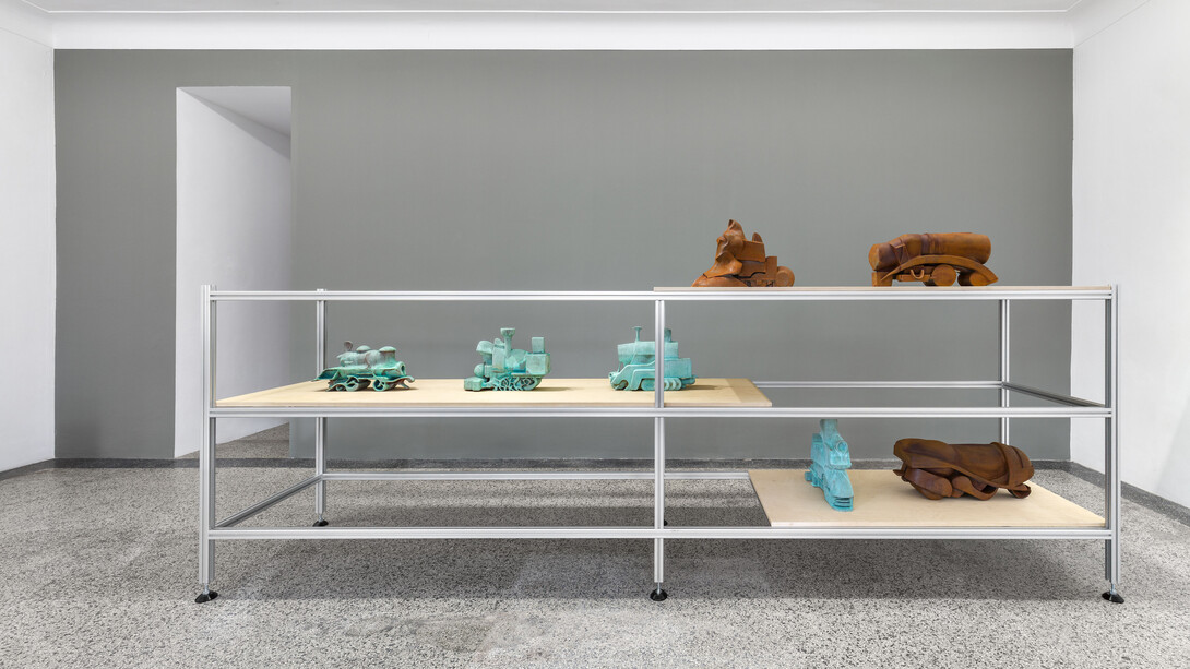 Manuel Graf, Academy, ausstellungsansicht. Mit freundlicher genehmigung der Van Horn Gallery. Foto von Johannes Bendzulla