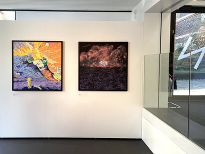 Paul Vousden, Exhibition installation view © The artist/East Gallery 2021