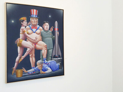 Trump Card. Courtesy of Transmission Gallery