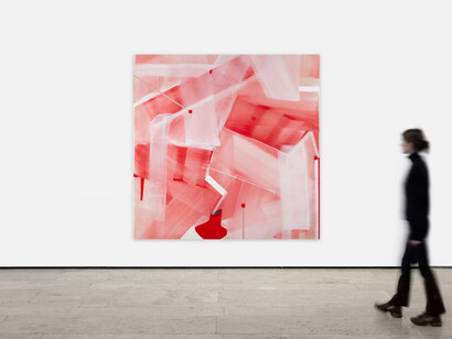 Ross Bleckner, It used to be, exhibition view. Courtesy of Capitain Petzel